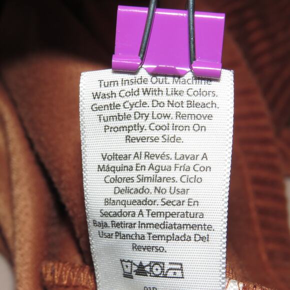 Wonder Nation Brown Ribbed Velvet Button Strap Pinafore Girls Overall Dress - Picture 7 of 7